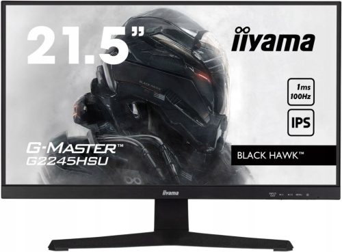  iiyama G2245HSU-B1 LED-Monitor 21,5 Zoll 1920 x 1080 Pixel IPS / PLS