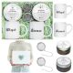  Geschenkset mit Kaffee und Tee für Mann und Frau mit Geschenkzubehör