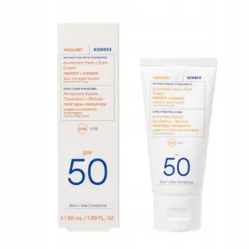    KORRES YOGHURT Schützendes Creme-Gel für Gesicht und Augen SPF50, 50 ml