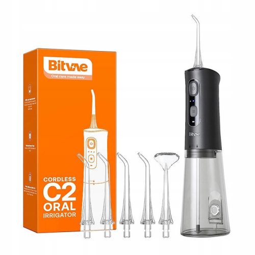  Bitvae C2 Irrigator mit Düsenset (schwarz)