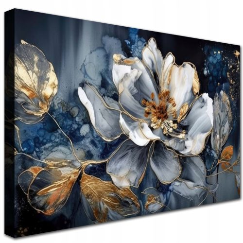  Leinwandgemälde GLAMUR FLOWER Modern für die Wand 120x80 für das Wohnzimmer