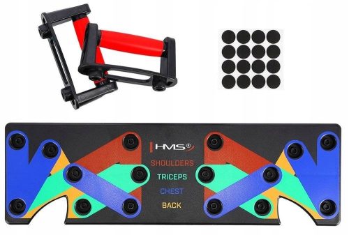  Multifunktionales Trainings-Push-up-Board HMS-Trainingsgerät