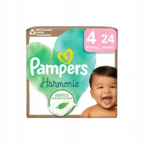  PAMPERS Harmonie Baby 4 Windeln (24 Stk.)