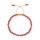  Damen-Armband aus Naturstein, Karneol, 4 mm