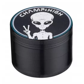    ALIEN Grinder HOCHWERTIGE ALUMINIUM Crusher CBD-Kräutermühle