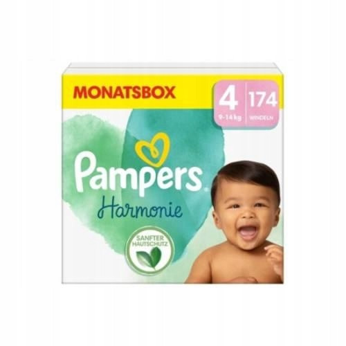  Pampers Harmonie Windeln Größe 4 174 Stk.