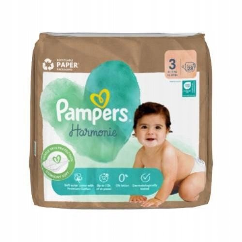  PAMPERS Harmonie Baby 3 Windeln (28 Stk.)