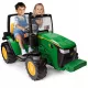  JOHN DEERE PEG PEREGO DOPPELBATTERIE-TRAKTOR