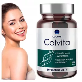   Colvita von Colway - Kollagen Kapseln mit Vitamin E und Algen, 120 Stück