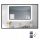  LED-SPIEGEL COB 480 LED/1m IN SCHWARZEM ALUMINIUMRAHMEN LOFT 120x60 cm