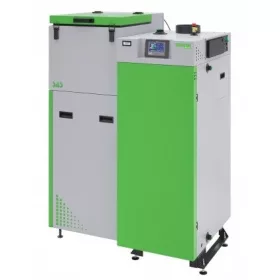   Sas-Kessel für Pellets 17 kW Bio Compact Plus Rechts / Links mit Montage