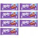 Milka Bubbly Milk Schokolade, 7x 90g Halber Karton