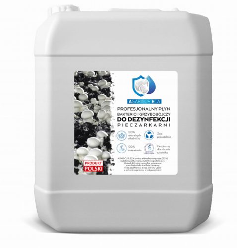 Agaricus ECA – Innovatives Biozid zur Desinfektion von Pilzkulturen