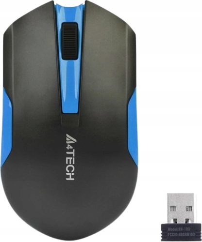  A4Tech V-TRACK G3-200N-1 Schwarz+Blaue WRLS-Funkmaus