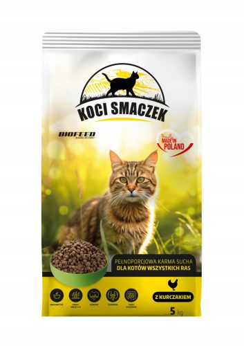  Koci Smaczek Biofeed Universal Katzenfutter 5kg mit Huhn NEU!