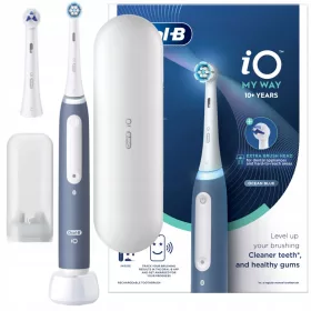    Oral-B iO Series 4 My Way Ocean Blue Elektrische Zahnbürste + Aufsatz