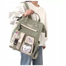  SCHULRUCKSACK FÜR JUGENDLICHE, GROSSE BÄRENTASCHE