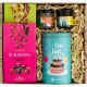  GESCHENKkorb-SET GEBURTSTAG GESCHENKTEE 2X GETROCKNETE FRUCHTMARMELADE