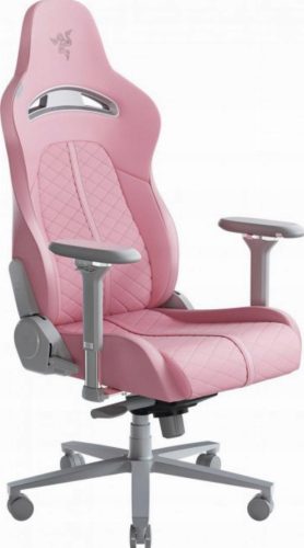  Razer Enki Gaming-Stuhl, rosa Öko-Leder