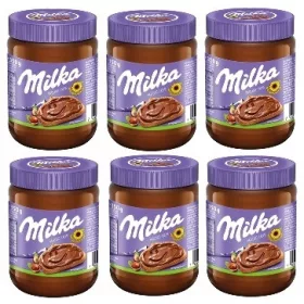 6er Pack MILKA Haselnusscreme 350g - Zart und Nussig