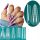  OBERFORMEN DUAL FÜR ACRYLGEL 120 STÜCK 5 FORM RUSSISCHE MANDEL BALLERINA
