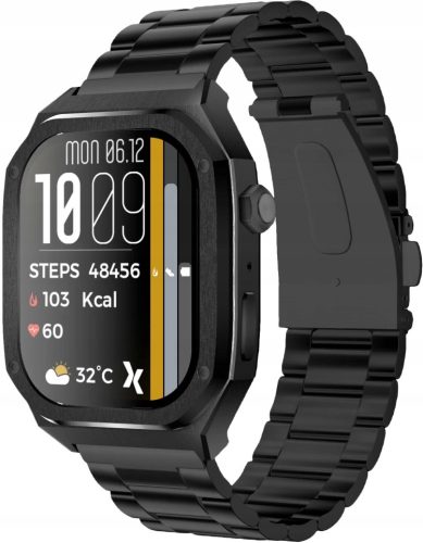  Smartwatch Maxcom FW65 Iron S Amoled 1,95" Wasserdicht Schwarz