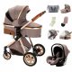  BABY-KINDERWAGEN 3in1 PREMIUM KINDERWAGENSITZ GONDEL, LEICHT, MULTIFUNKTIONAL