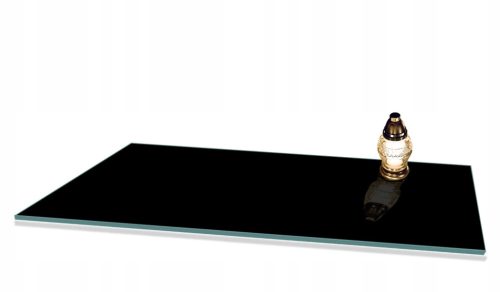  GLASSTÄNDER FÜR BLUMENKERZEN 90x52, SCHWARZ
