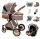  KINDERWAGEN 3in1 PREMIUM KINDERWAGENSITZ GONDEL, LEICHT, MULTIFUNKTIONAL