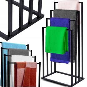  Yoka Home freistehende Bar, schwarz