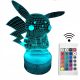  Mehrfarbige 3D-LAMP-Nachtlampe