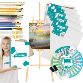  Artmaker Kunstset 56-tlg.