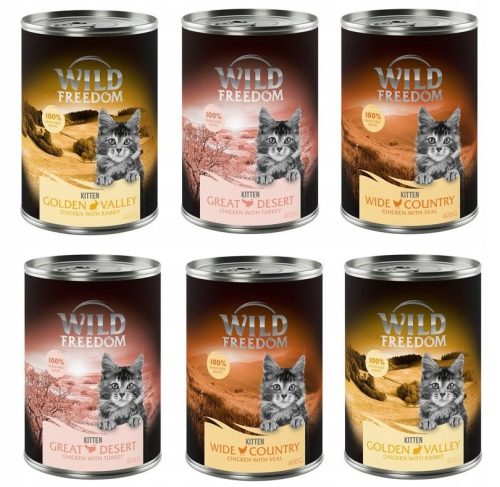  Wild Freedom Kitten Truthahn 400g