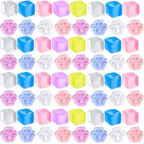    100 Stk. TRANSPARENTES MOCHI SQUISHY FIDGET GNIOTKI POP IT GNIOTEK