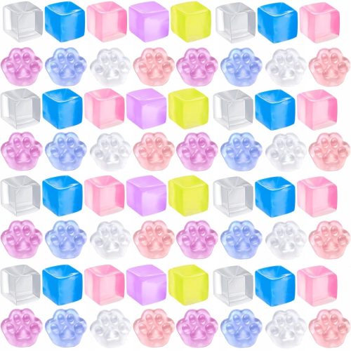  100 Stk. TRANSPARENTES MOCHI SQUISHY FIDGET GNIOTKI POP IT GNIOTEK