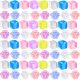  100 Stk. TRANSPARENTES MOCHI SQUISHY FIDGET GNIOTKI POP IT GNIOTEK