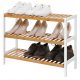  Songmics Schuhschrank 70 x 55 x 26 cm in den Brauntönen