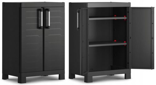  Keter-Lagerregal aus Kunststoff, 97 x 65 x 45 cm, max. 15 kg pro Regal