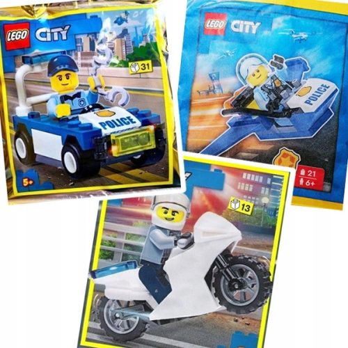  LEGO City – Polizisten, Set mit drei Beuteln