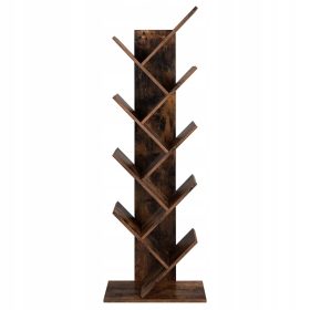  Songmics Spanplattenregal 50 x 25 cm, Brauntöne