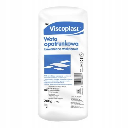  Viscoplast-Watte für Verbände 200g