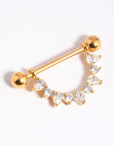  Lovisa – Nippelpiercing aus vergoldetem Titan