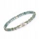  Aventurin-Armband, Naturstein, Gummiband, facettiert, 4 mm