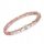 Armband Natürlicher Sonnenstein, Radiergummi, facettiert, 4 mm