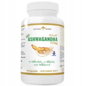   Ashwagandha 777mg von NATURAL HERBS® - Bekämpfe Stress und erhöhe deine Konzentration
