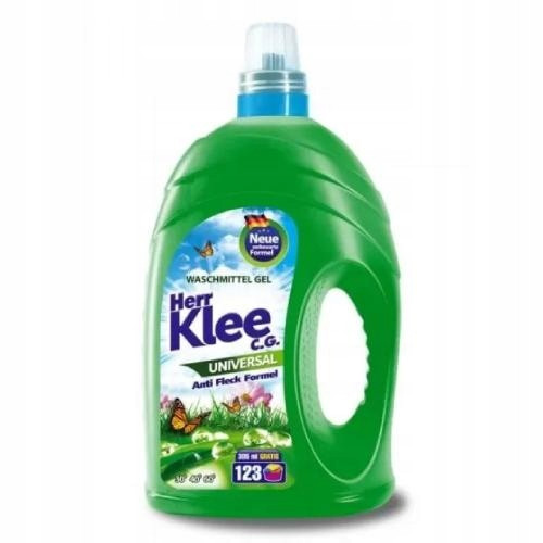  Klee-Gel zum Waschen weißer und farbiger Kleidung, universell, 4,305 l, 123 Waschgänge