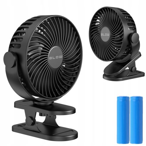  BÜROVENTILATOR MINI-SCHREIBTISCHVENTILATOR DRAHTLOSER BATTERIECLIP