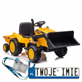    BATTERIETRAKTOR MIT ANHÄNGER S617 2X45W ECO LEDER LED MP3 BLUETOOTH USB