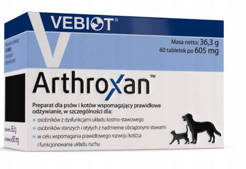 Mineralien für Hunde Vebiot Arthroxan 60 Tabletten