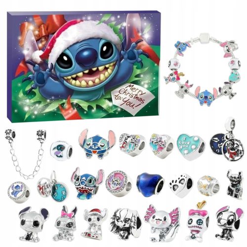  ADVENTSKALENDER-SCHMUCK-ARMBAND 24-tlg